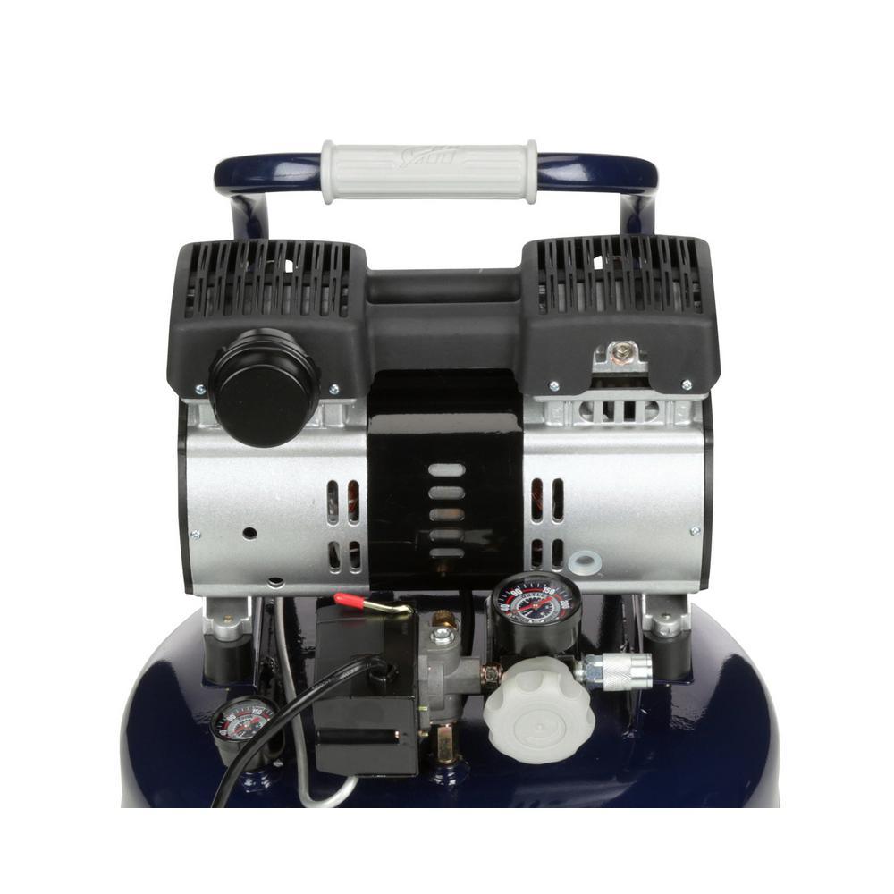 6 Gal. Electric Pancake Quiet Air Compressor - Super Arbor