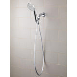 Kiri 1-Spray 6 in. Single Wall Mount Handheld Shower Head in Chrome - Super Arbor