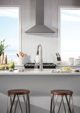 Moen Coretta Single-Handle Pull-Down Sprayer Kitchen Faucet with Reflex and Power Boost, Mediterranean Bronze