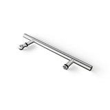 52 in. - 56 in. x 78 in. Frameless Sliding Shower Door in Brushed Nickel with Handle - Super Arbor