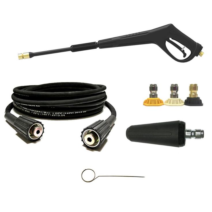 YARD FORCE 1800 PSI 1.2 GPM Electric Pressure Washer with Live Hose Reel and Turbo Nozzle