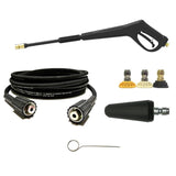 YARD FORCE 1800 PSI 1.2 GPM Electric Pressure Washer with Live Hose Reel and Turbo Nozzle