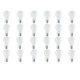Philips 50-Watt Equivalent A19 Dimmable Energy Efficient Halogen Light Bulb Soft White (2920K) (24-Pack)