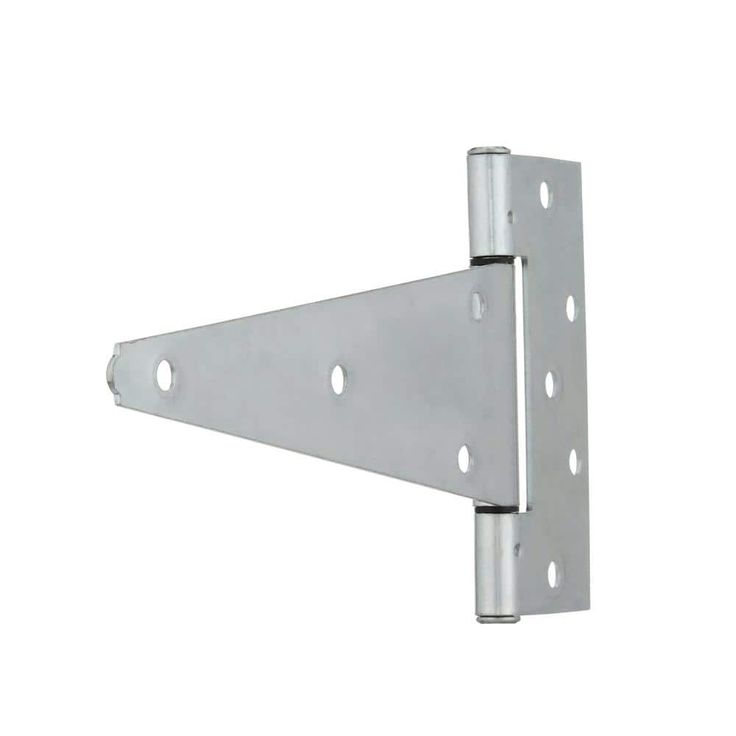 Everbilt 10 in. x 6-1/2 in. Zinc-Plated Gate Tee Hinge