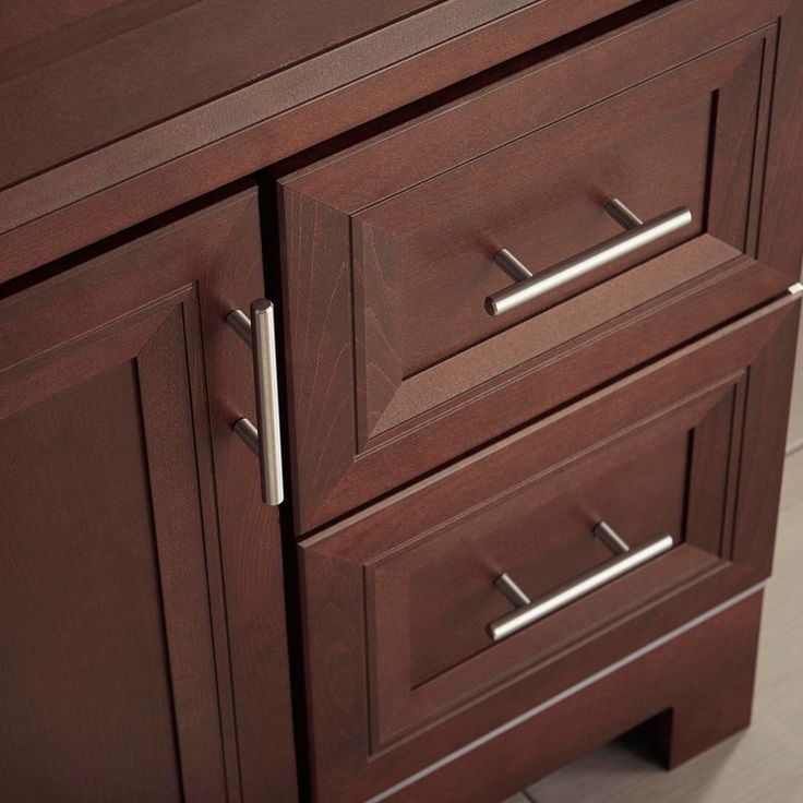 3 in. (76 mm) satin nickel Euro Bar Drawer Center-to-Center Pull (50-Pack)
