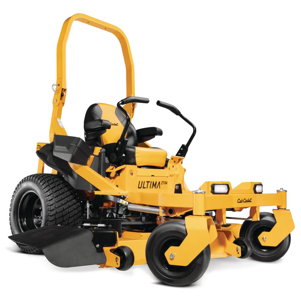 Cub Cadet Ultima ZTX4 60 in. Fabricated Deck 24 HP Kohler Pro 7000 Series V-Twin Engine Zero Turn Mower with Roll Over Protection - Super Arbor