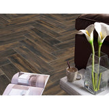 Smoked Hickory 8 in. x 36 in. Porcelain Floor and Wall Tile (122.4 sq. ft./Pack) - Super Arbor