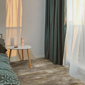 Congoleum AirStep Advantage Reminisce Counting Stars Wood-Look Low-Gloss Sheet Vinyl, 12-ft Width, Cut-to-Length