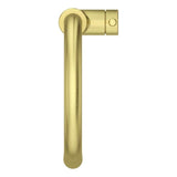 Pfister Stellen Brushed Gold 1-Handle Deck-Mount Pull-Down Handle Kitchen Faucet (Deck Plate Included)