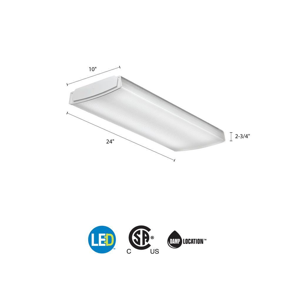 LBL2 LP840 2 ft. Integrated LED Commercial Wraparound - Super Arbor