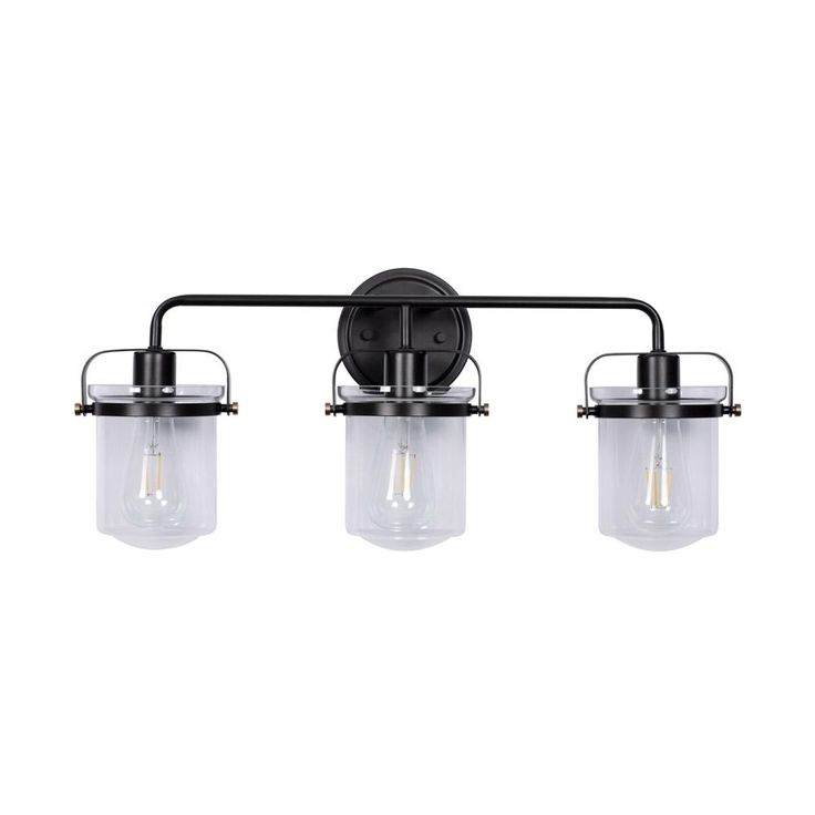 Jaxon 3-Light Oil Rubbed Bronze Interior Bar Bath Light