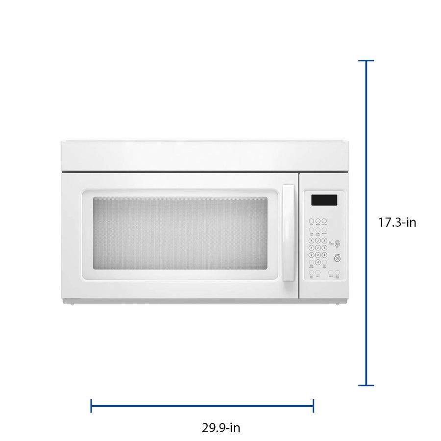 1.6-cu ft Over-the-Range Microwave (Monochromatic Stainless Steel) - Super Arbor