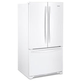 Whirlpool 25.2-cu ft 3-Door 36-in French Door Refrigerator with Ice Maker and Interior Water Dispenser - Fingerprint Resistant Stainless Steel - Super Arbor