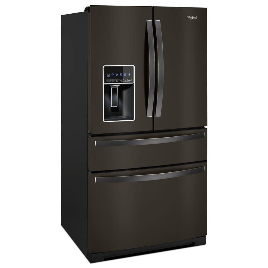 Whirlpool 26.2-cu ft 4-Door 36-in French Door Refrigerator with Exterior Drawer - Fingerprint Resistant Stainless Steel - Super Arbor