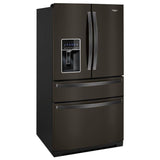 Whirlpool 26.2-cu ft 4-Door 36-in French Door Refrigerator with Exterior Drawer - Fingerprint Resistant Stainless Steel - Super Arbor