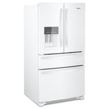 Whirlpool 24.5-cu ft 4-Door 36-in French Door Refrigerator with Exterior Ice and Water Dispenser - Fingerprint Resistant Stainless Steel - Super Arbor