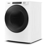 Whirlpool 7.4-cu ft Smart Capable Stackable Vented Electric Dryer with Steam Cycles - Chrome Shadow - Super Arbor