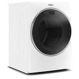 Whirlpool 7.4-cu ft Smart Front Load Stackable Vented Electric Dryer - Chrome Shadow - Super Arbor