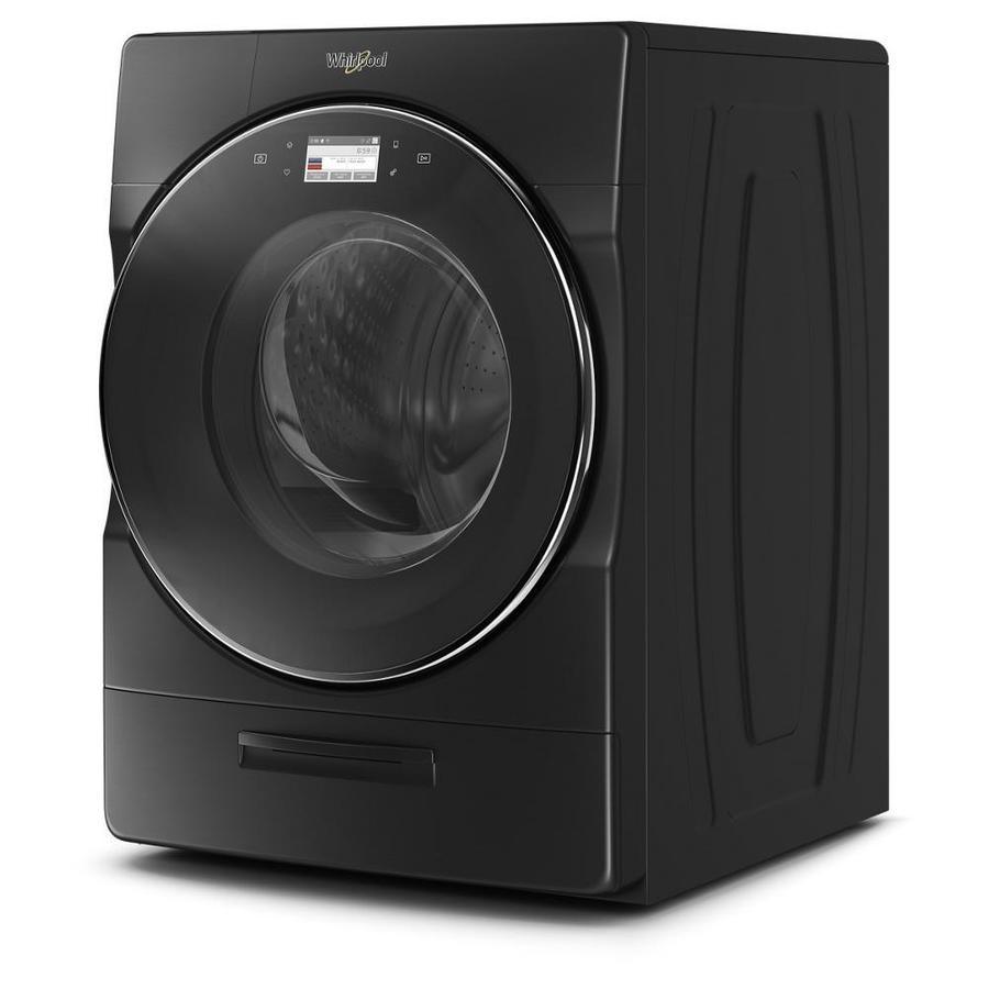 Whirlpool 5.0-cu ft Smart High-Efficiency Front Load Washer with Load and Go XL Plus Dispenser - White - Super Arbor