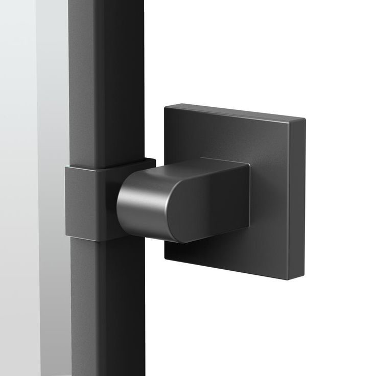 Elevate 32.5 in. x 27.63 in. Framed Rectangle Mirror in Matte Black