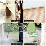 Costway 3500 PSI 2.1 GPM Cold Water Gas Pressure Washer with 5 Nozzles
