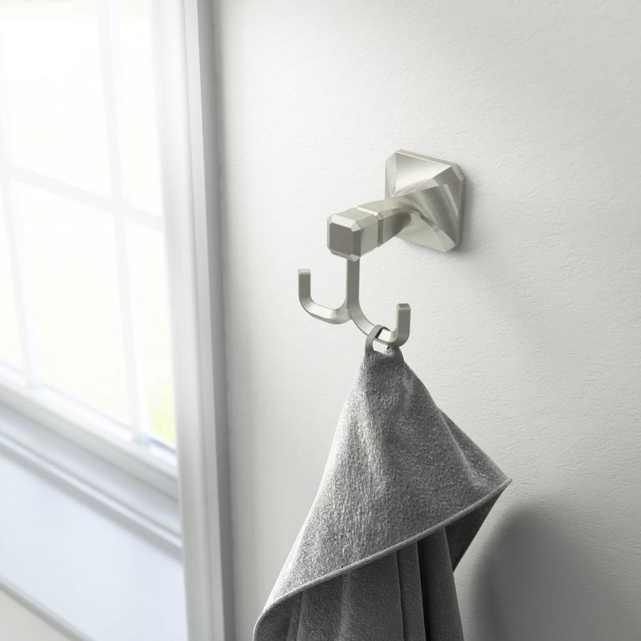 Franklin Brass Napier 2-Hook Polished Chrome Towel Hook - Super Arbor