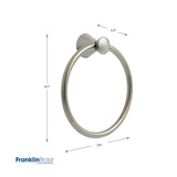Franklin Brass Somerset Venetian Bronze Wall Mount Towel Ring - Super Arbor