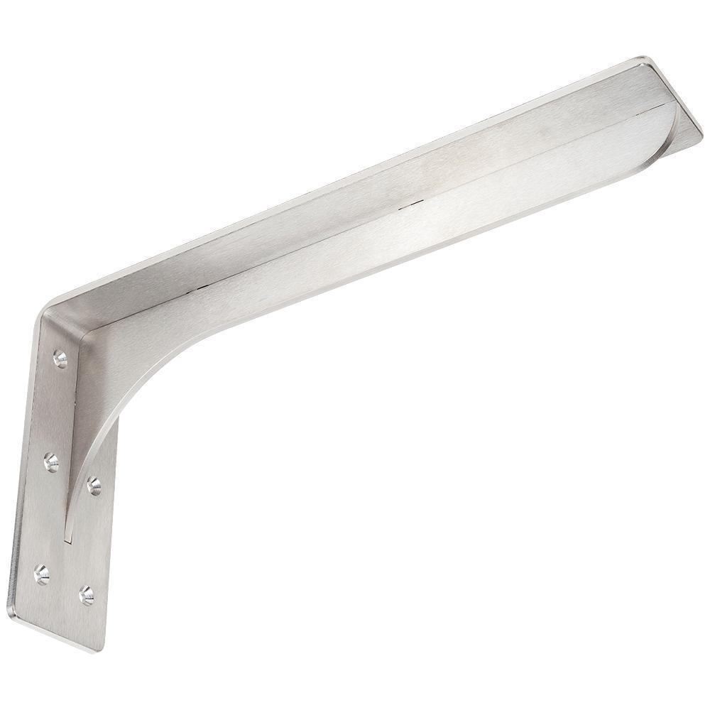 Sutherland 16 in. x 8 in. Stainless Steel Bench Bracket - Super Arbor