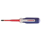 LENOX 2-Piece Insulated Screwdriver Set, PH #2 x 4 in. and SL 1/4 in. x 4 in.