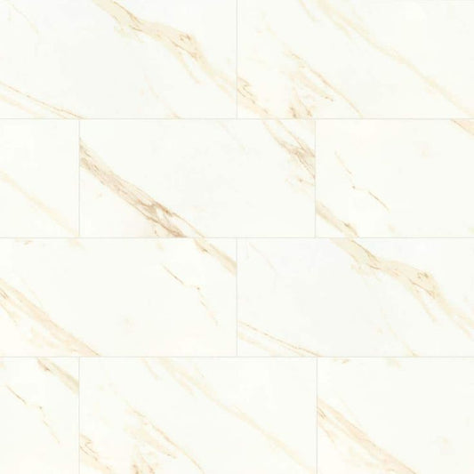 Yosemite White 16 in. x 32 in. Polished Porcelain Floor and Wall Tile (14.2 sq. ft./Case)
