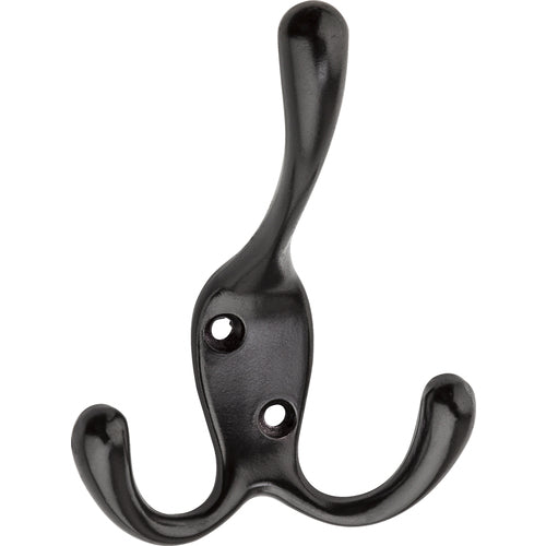 Gatehouse 3-Hook Satin Nickel Towel Hook - Super Arbor