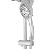 Kauai III 3-Spray Handshower and Showerhead Combo Kit in Chrome Finish