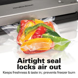 Nutrifresh Black Food Vacuum Sealer with Extended Seal