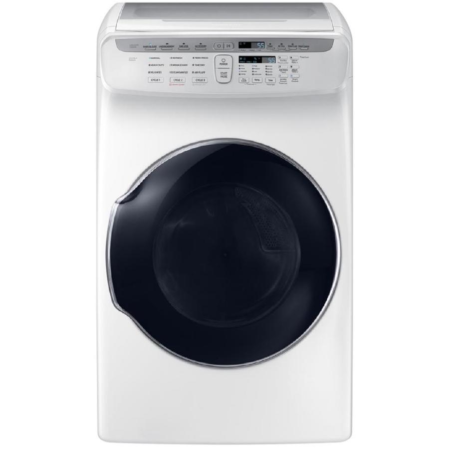 Samsung FlexDry 7.5-cu ft Energy Star Certified Electric Dryer (Black Stainless Steel) Energy Star Certified - Super Arbor