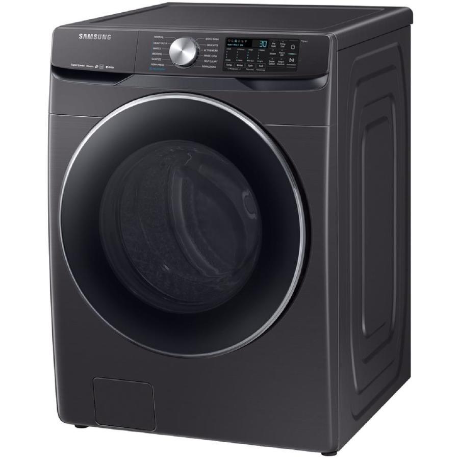 Samsung Smart 4-cu ft High Efficiency Stackable Steam Cycle Front-Load Washer (White) ENERGY STAR - Super Arbor