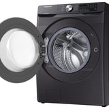 Samsung 4.5-cu ft High Efficiency Stackable Steam Cycle Front-Load Washer (Platinum) ENERGY STAR - Super Arbor