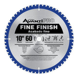 10 in. x 60-Tooth Fine Finish Saw Blade (2-Pack) - Super Arbor