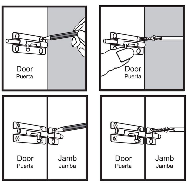 Everbilt 5 in. Galvanized Barrel Bolt