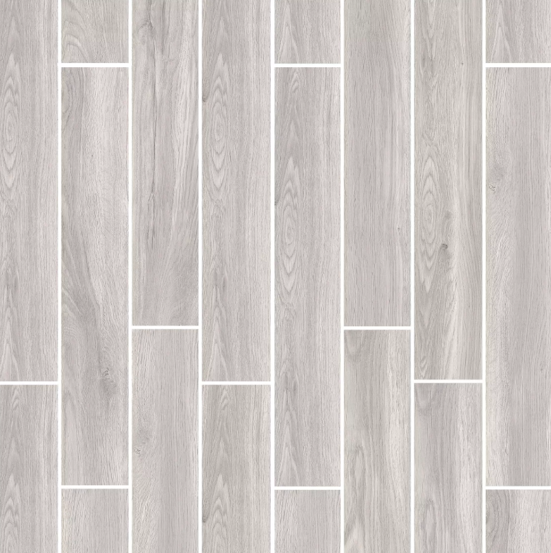 Elmwood Ash Wood Plank Porcelain Tile