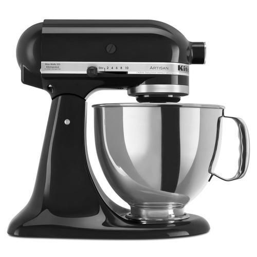KitchenAid 5-Quart 10-Speed Black Residential Stand Mixer