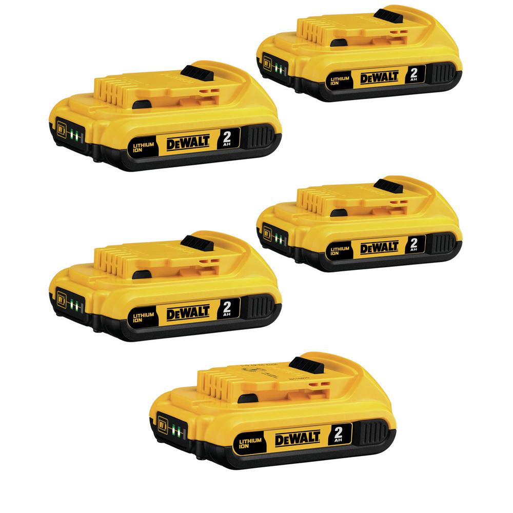 20-Volt MAX Compact Lithium-Ion 3.0Ah Battery Pack (2-Pack) - Super Arbor