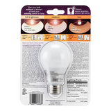 Philips 60-Watt Equivalent A19 SceneSwitch LED Light Bulb Soft White (2700K)/Amber (2500K)/ Warm Glow (2200K) (4-Pack)