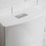 Buxton 1-Piece 1.6 GPF/1.1 GPF Dual Flush Elongated Toilet in White - Super Arbor