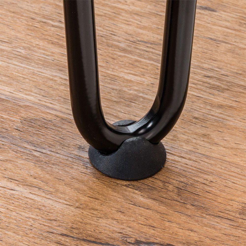 Black Hairpin Leg Feet (4-Pack) - Super Arbor