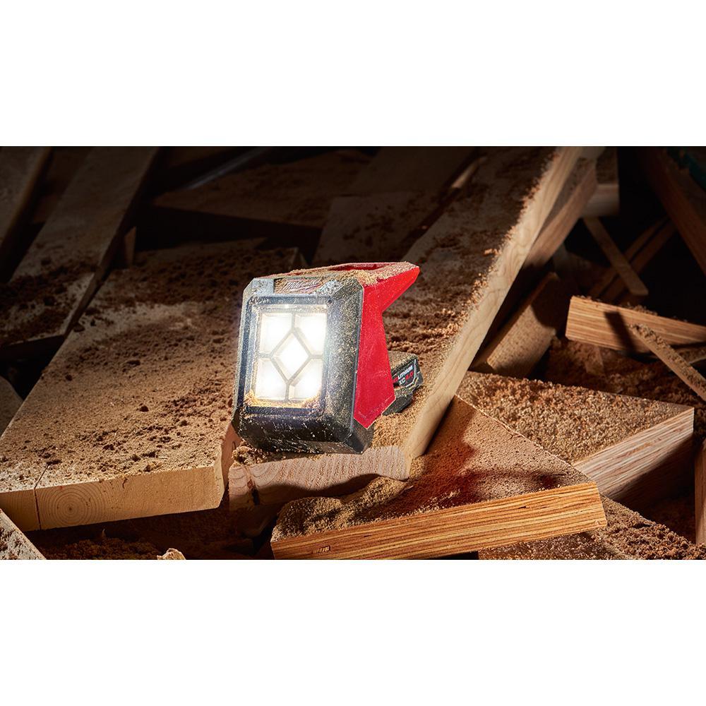 M12 12-Volt Lithium-Ion Cordless Copper Tubing Cutter Kit W/ 1000 Lumens M12 Flood Light - Super Arbor