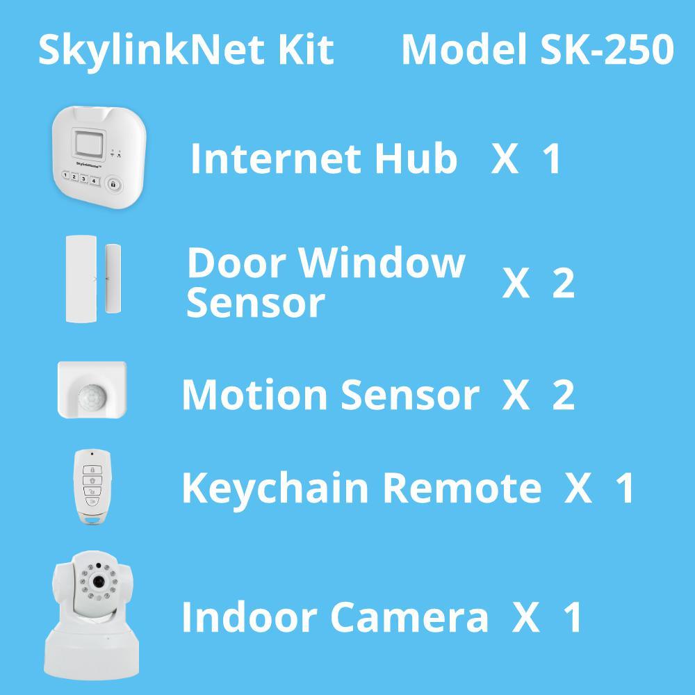 Wireless Alarm, Camera Deluxe Security System - Echo Alexa and IFTTT compatible - Super Arbor