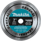 7 in. Continuous Rim Diamond Blade for General Purpose