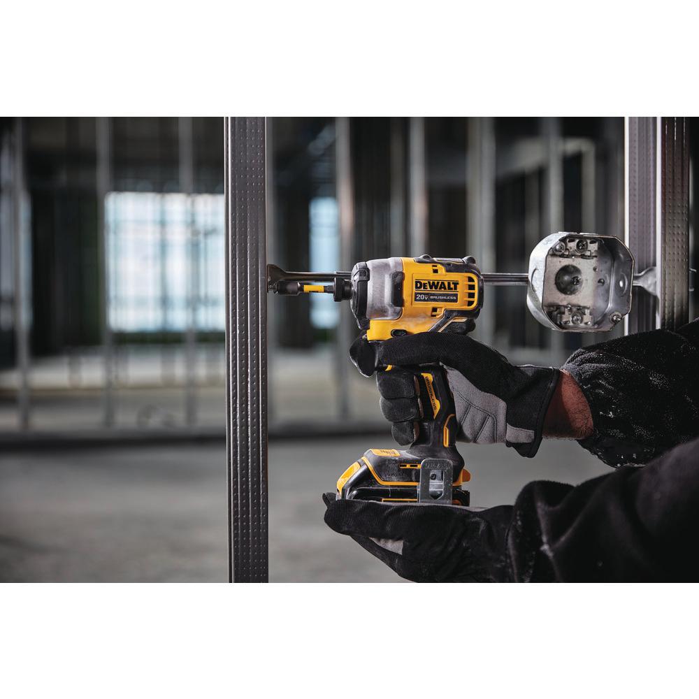 ATOMIC 20-Volt MAX Li-Ion Brushless Cordless Compact 1/4 in. Impact Driver w/Bonus 20-V Li-Ion Battery 2.0Ah (2-Pack) - Super Arbor