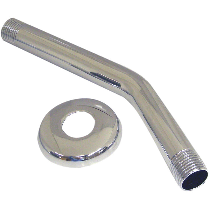 Danco 8-in Chrome Shower Arm with Flange (Model 89179)