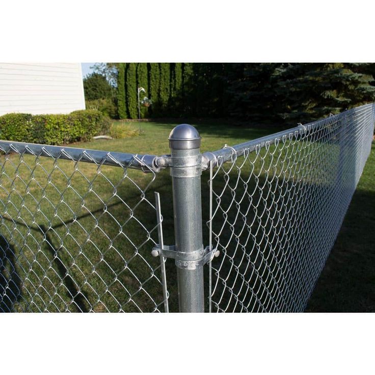 Everbilt 1-7/8 in. Aluminum Chain Link Fence Plain Dome Post Cap